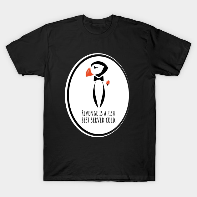 The Godfather Puffin T-Shirt by Limey Jade 